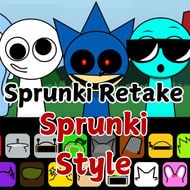 Sprunki Retake But Sprunki Style img