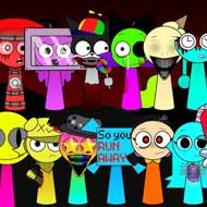 Sprunki SWAPPED BONUS BUT All Characters Together img